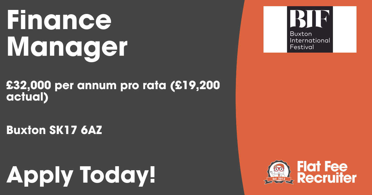 Finance Manager job in Buxton